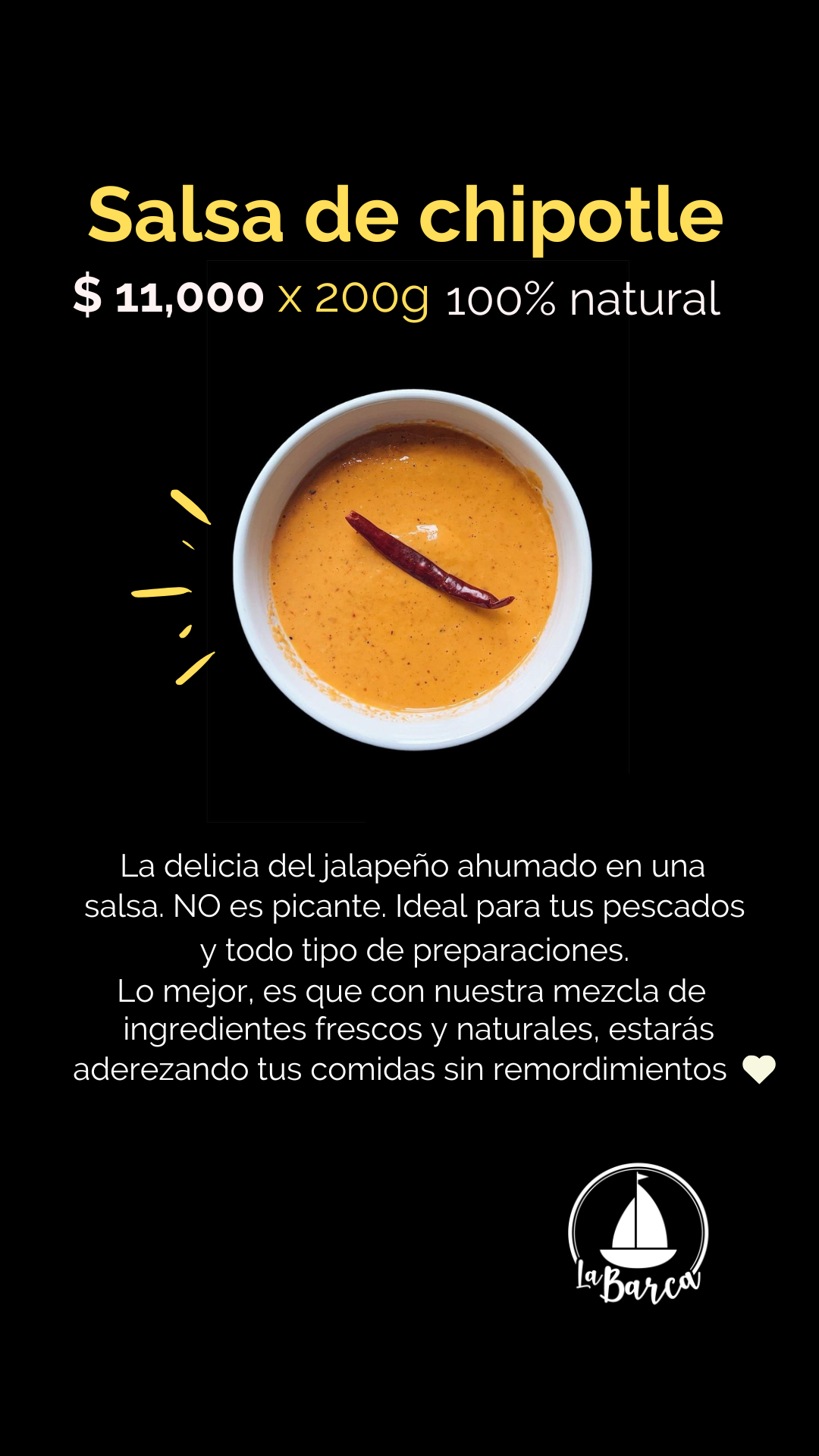 salsa de chipotle 200g
