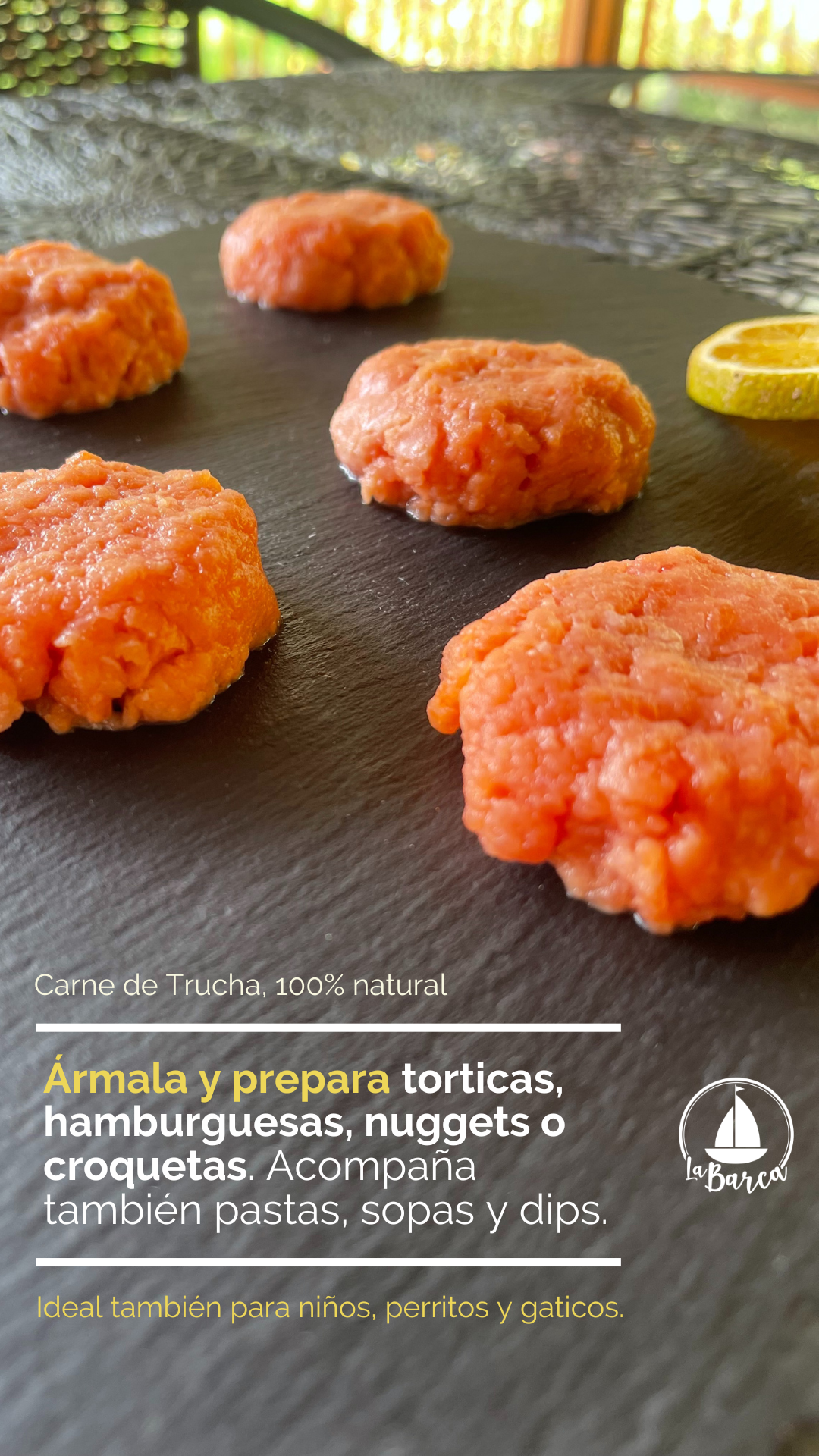 Carne Pulpa de Trucha x 500g