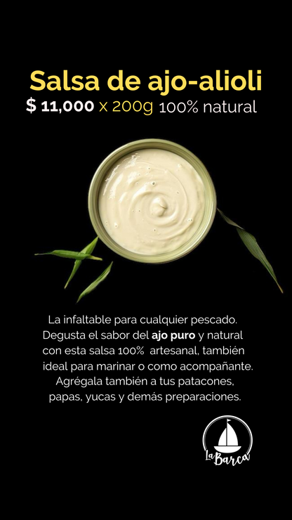 Salsa de ajo-alioli 200g