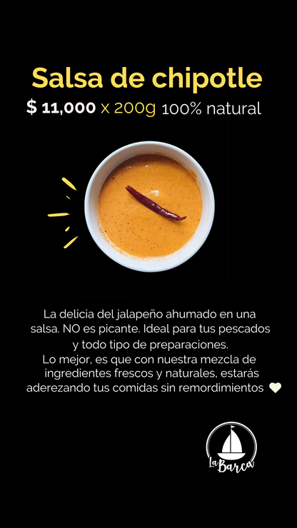 salsa de chipotle 200g